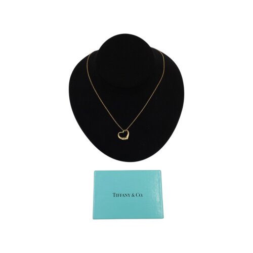 Tiffany & Co. Elsa Peretti Collana Open Heart Oro Giallo Gioielli Elsa Peretti 2