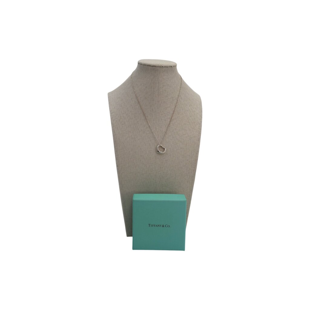 Tiffany & Co. Elsa Peretti Open Heart Kette Schmuck Elsa Peretti