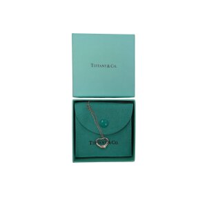 Tiffany & Co. Elsa Peretti Open Heart Kette Schmuck Elsa Peretti 12 Tiffany & Co. Elsa Peretti Open Heart Kette Schmuck Elsa Peretti 12
