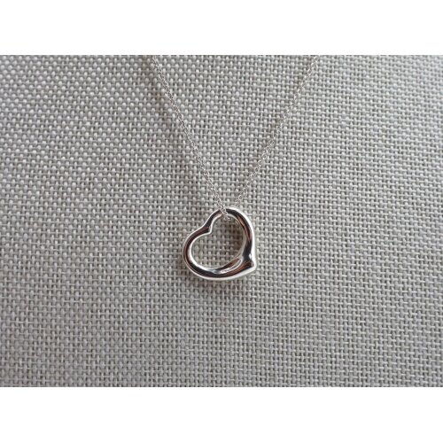 Tiffany & Co. Elsa Peretti Open Heart Kette Schmuck Elsa Peretti 7 Tiffany & Co. Elsa Peretti Open Heart Kette Schmuck Elsa Peretti 7