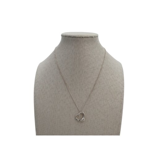Tiffany & Co. Elsa Peretti Open Heart Kette Schmuck Elsa Peretti 6 Tiffany & Co. Elsa Peretti Open Heart Kette Schmuck Elsa Peretti 6
