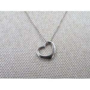 Tiffany & Co. Elsa Peretti Open Heart Kette Schmuck Elsa Peretti 13 Tiffany & Co. Elsa Peretti Open Heart Kette Schmuck Elsa Peretti 13