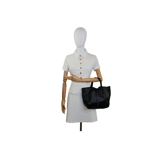 Tiffany & Co. Reversible Leather Tote Bag Black Carrier bags Saint Laurent 5