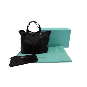Tiffany & Co. Reversible Leather Tote Bag Black Carrier bags Saint Laurent 32