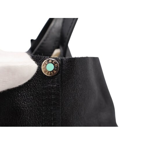 Tiffany & Co. Reversible Leather Tote Bag Black Carrier bags Saint Laurent 22