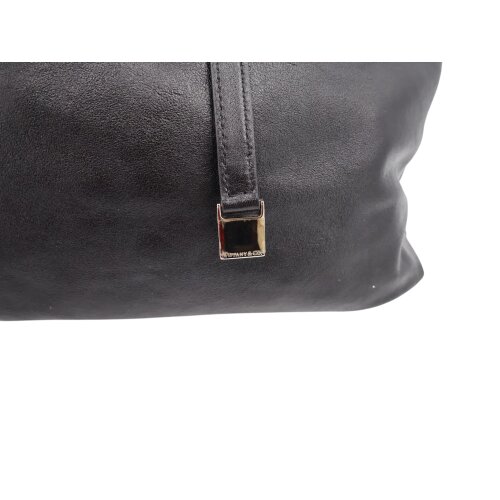 Tiffany & Co. Reversible Leather Tote Bag Black Carrier bags Saint Laurent 19