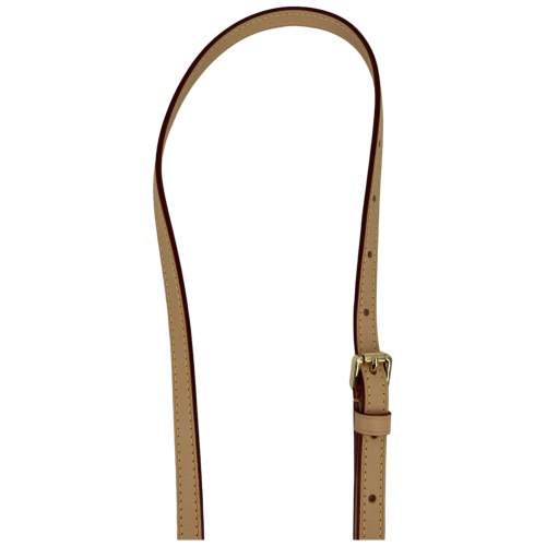 Leather Vachetta Shoulder Strap Skinny