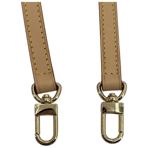 Leather Vachetta Shoulder Strap Skinny