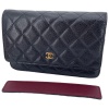 Chanel Wallet on Chain WOC Pochette Kalbsleder Schwarz Chanel Chanel 34