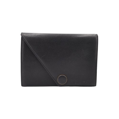 Yves Saint Laurent Vintage Clutch Schwarz NEU im SHOP Saint Laurent